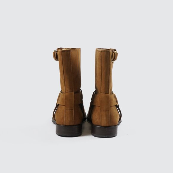 Dolce&Gabbana Suede Biker Boots/ Size 7/ Preowned - Picture 5 of 11